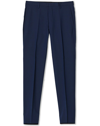 Suorat housut |  Thodd Wool Suit Trousers Navy