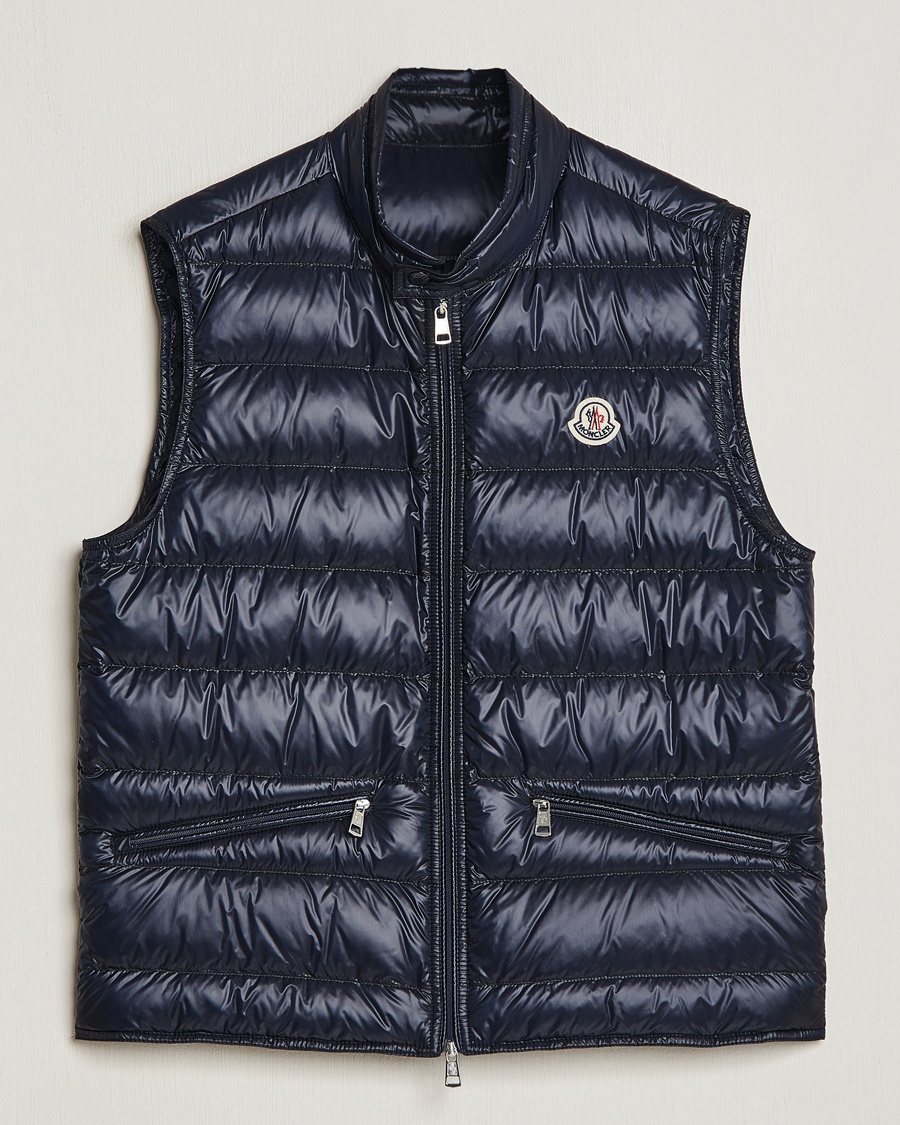 Moncler Gui Vest Navy – Sininen