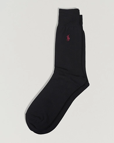 Mies | Polo Ralph Lauren | Polo Ralph Lauren | 2-Pack Mercerized Cotton Socks Black
