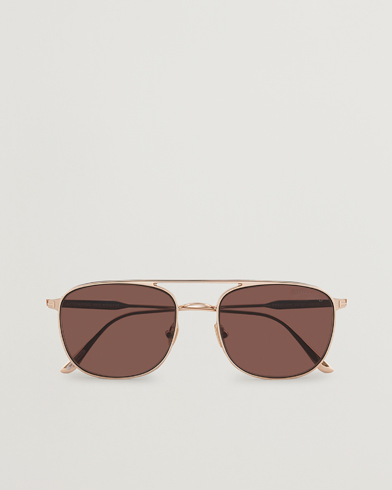 Mies |  | Tom Ford | Jake Sunglasses Shiny Rose Gold/Brown