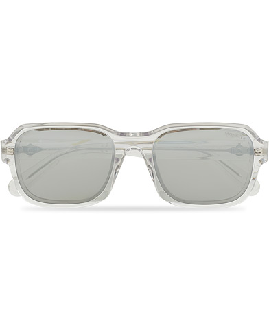 Moncler Lunettes Icebridge Sunglasses Crystal/Smoke Mirror