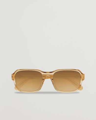 Mies |  | Moncler Lunettes | Icebridge Sunglasses Shiny Beige/Brown Mirror