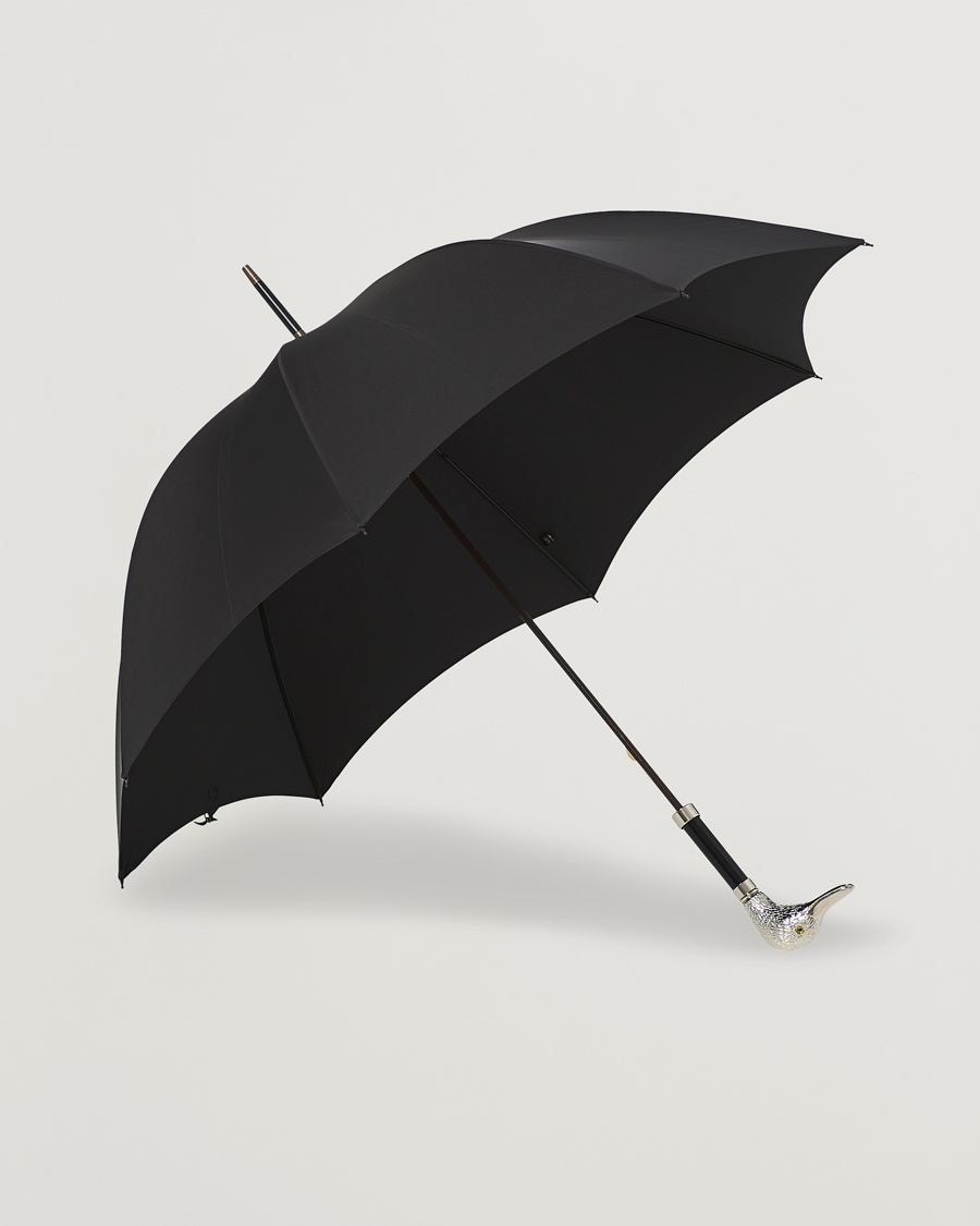 Fox Umbrellas Silver Duck Umbrella Black Black – Musta