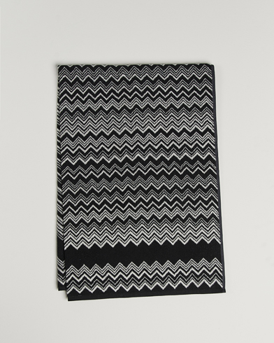Mies | Tekstiilit | Missoni Home | Keith Bath Sheet 100x150 cm Black/White