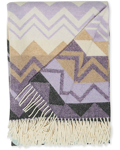 Miehet | Luovalle persoonalle | Missoni Home | Yvo Zig Zag Wool Throw Multicolor