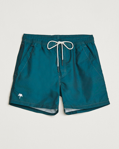  |  Plain Swim Shorts Dark Green