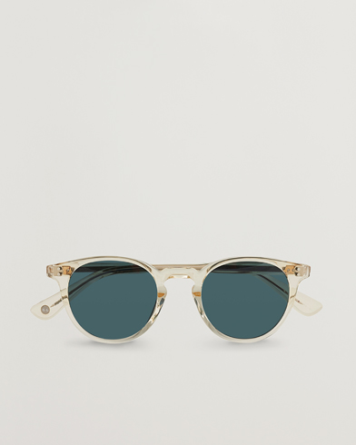 Mies |  | Garrett Leight | Clement Sunglasses Pure Glass/Pure Bluesmoke