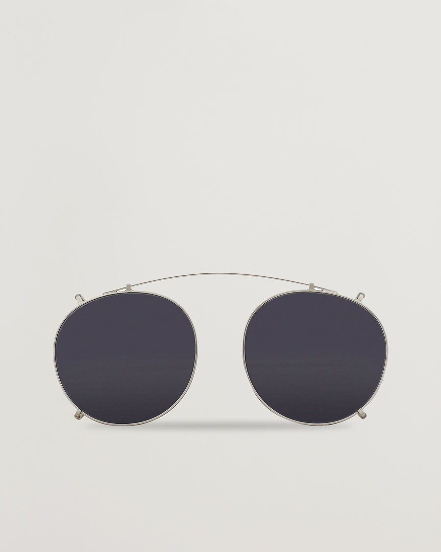 TBD Eyewear Clip-ons Silver/Gradient Grey – Harmaa