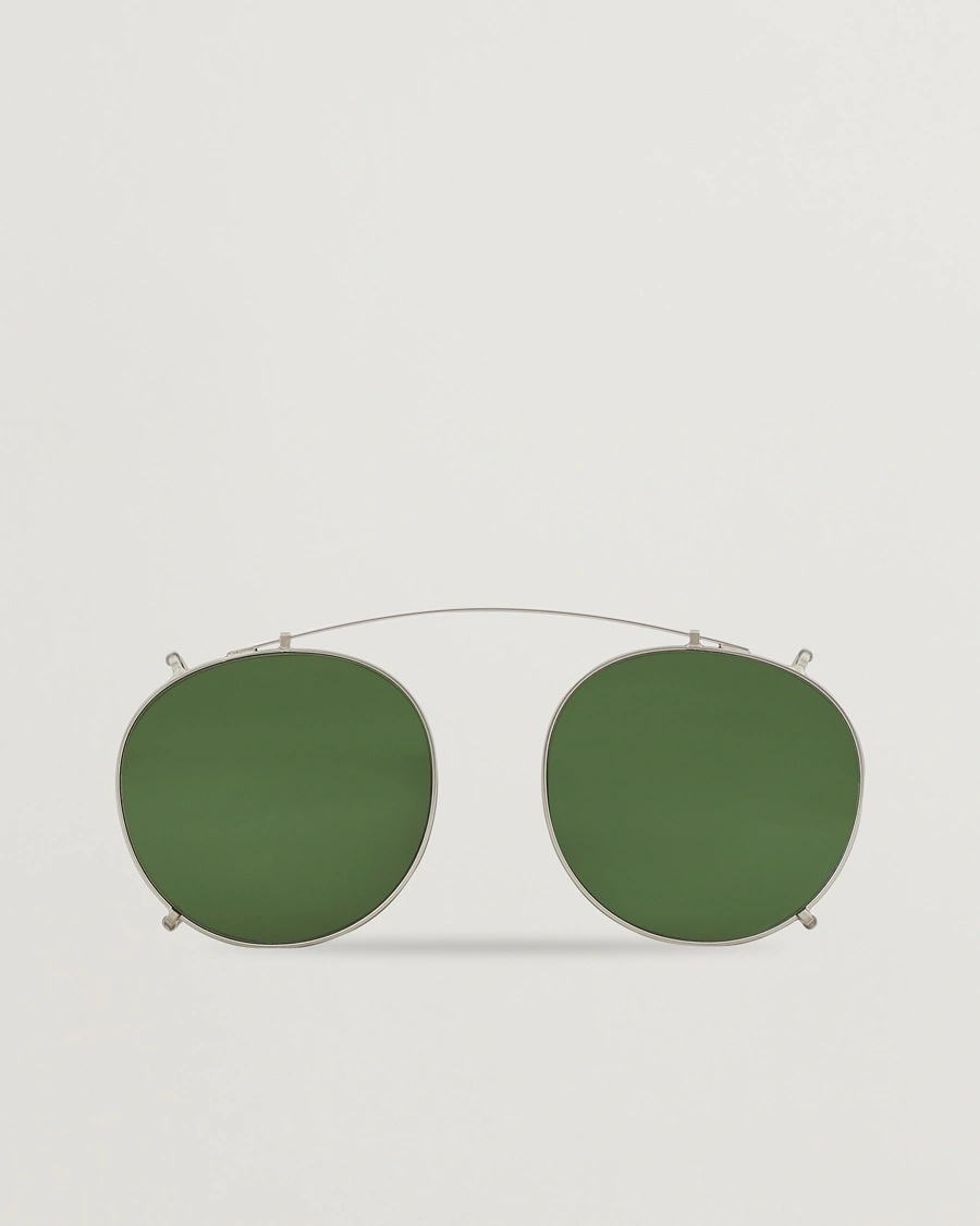 TBD Eyewear Clip-ons Silver/Bottle Green – Vihreä
