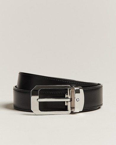 Mies |  | Montblanc | Reversible Rectangular Buckle 30mm Belt Black/Brown