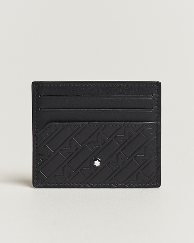 Miehet | Korttilompakot | Montblanc | M Gram Card Holder 6cc Black Leather