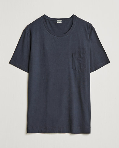 Mies |  | Massimo Alba | Panarea Watercolor T-Shirt Washed Black