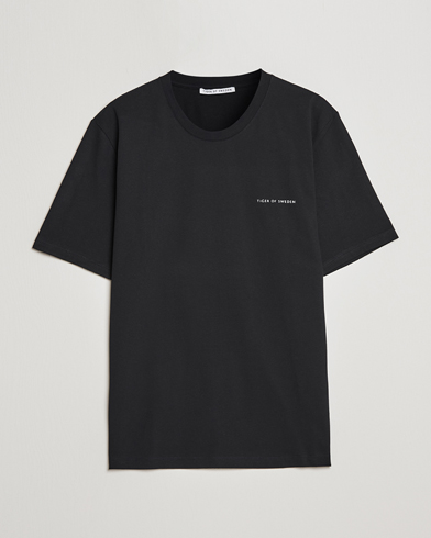 Mies | T-paidat | Tiger of Sweden | Pro Cotton Logo Tee Black