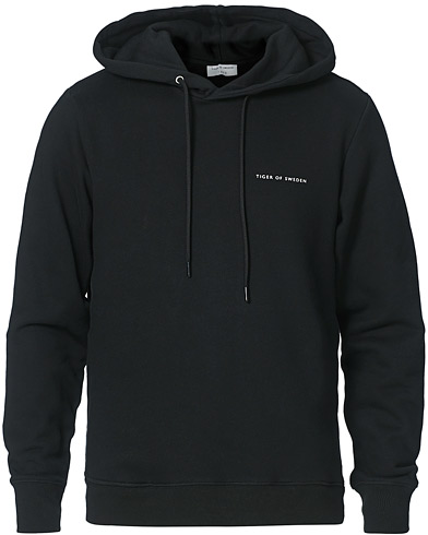 Mies | Business & Beyond | Tiger of Sweden | Dominick Cotton Hoodie Black