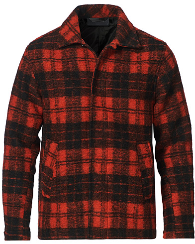 Paitatakit |  Checked Wool Shirt Red