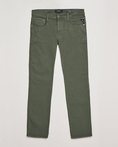 Mies | Replay | Replay | Anbass Hyperflex X.Lite 5-Pocket Pants Army Green