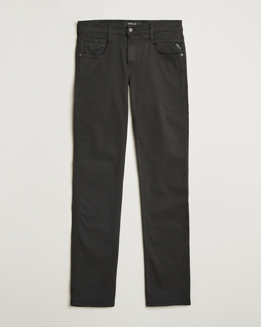 Replay Anbass Hyperflex X.Lite 5-Pocket Pants Black – Musta