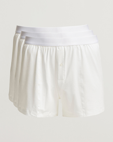 Mies | Alushousut | CDLP | 3-Pack Boxer Shorts White