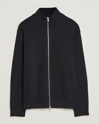 Mies |  | NN07 | Luis Knitted Full-Zip Sweater Black