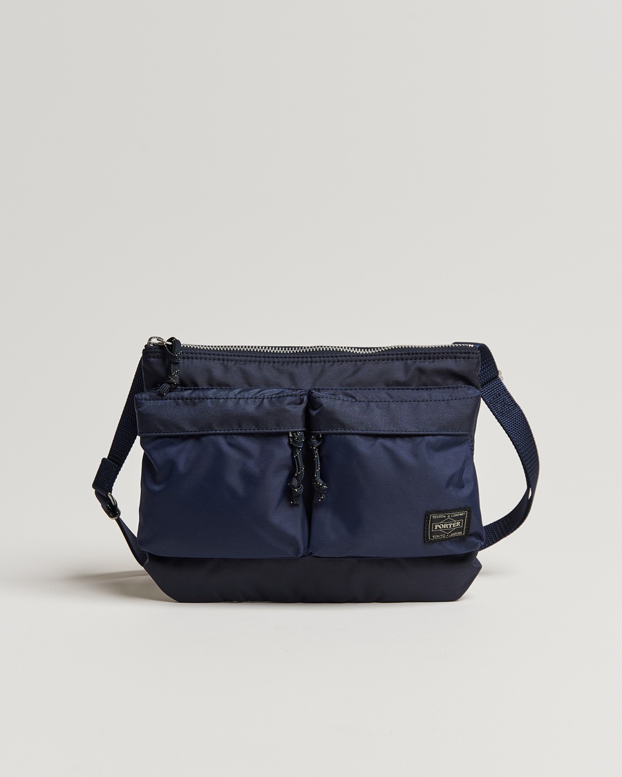 Porter-Yoshida & Co. Force Small Shoulder Bag Navy Blue – Sininen