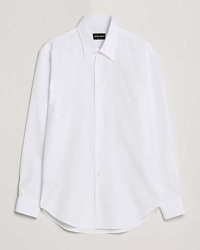 Mies | Kauluspaidat | Giorgio Armani | Slim Fit Dress Shirt White