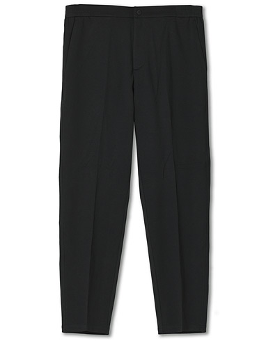 Kurenauhahousut |  Tapered Fit Jersey Hybrid Pants Black