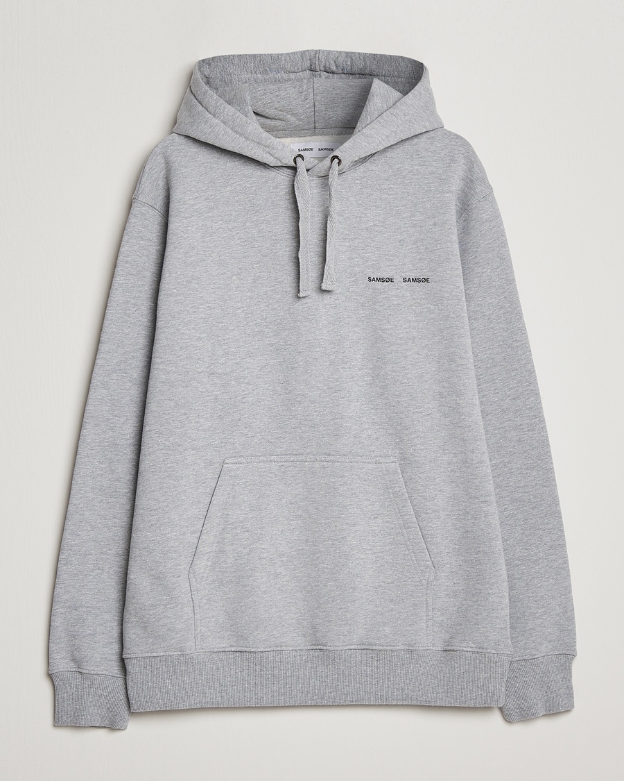 Samsøe Samsøe Norsbro Hoodie Grey Melange – Harmaa