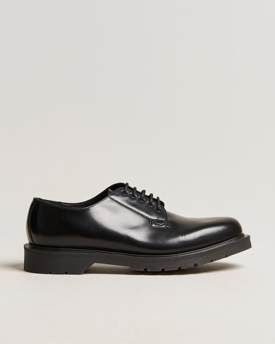 Mies | Best of British | Loake Shoemakers | Kilmer Heat Sealed Derby Black Leather