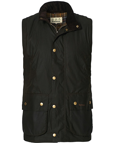  |  New Westmorland Waxed Vest Olive