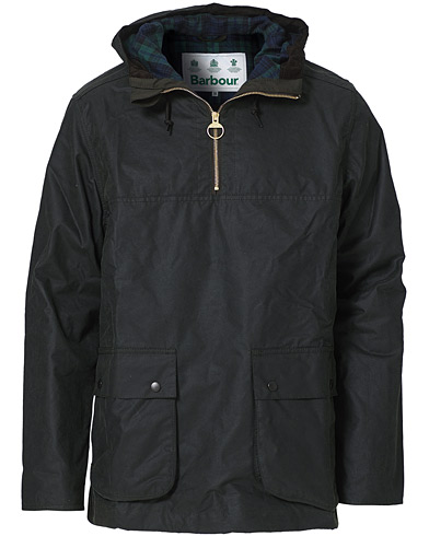 Mies |  | Barbour White Label | Wax Smock Anorak Sage