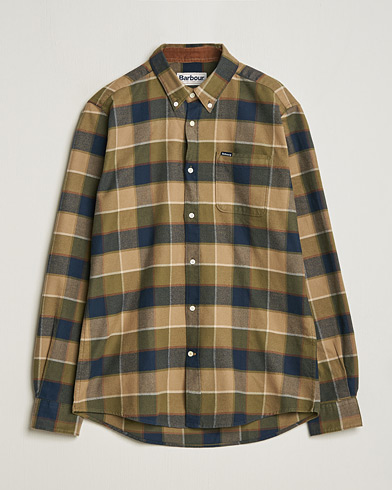 Mies | Best of British | Barbour Lifestyle | Country Check Flannel Shirt Stone
