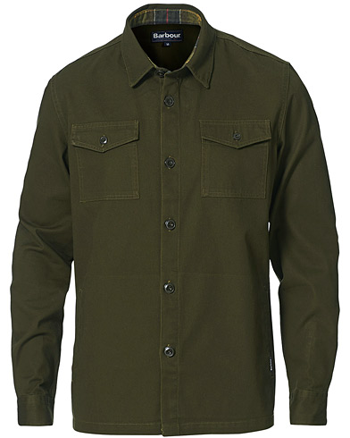  |  Essential Twill Overshirt Forest