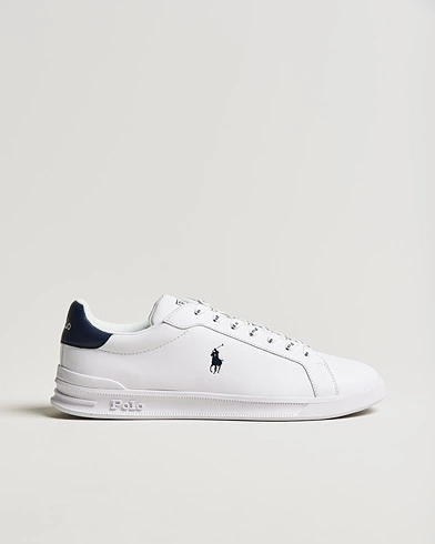 Miehet | Valkoiset tennarit | Polo Ralph Lauren | Heritage Court Sneaker White/Newport Navy