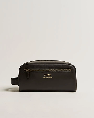 Mies |  | Polo Ralph Lauren | Leather Washbag Brown