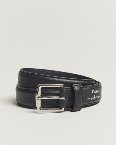 Mies | Sileät vyöt | Polo Ralph Lauren | Leather Belt Black