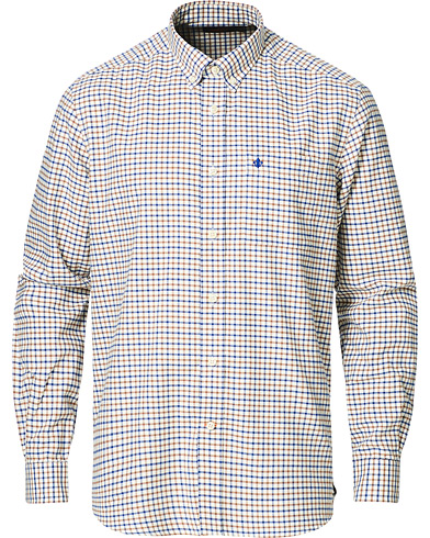  |  Turner Checked Button Down Shirt Brown