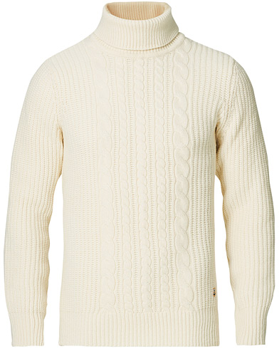 Mies |  | Armor-lux | Cable Knit Turtleneck Nature