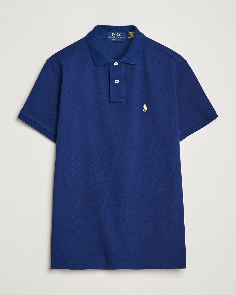 Polo Ralph Lauren Custom Slim Fit Polo Fall Royal – Sininen