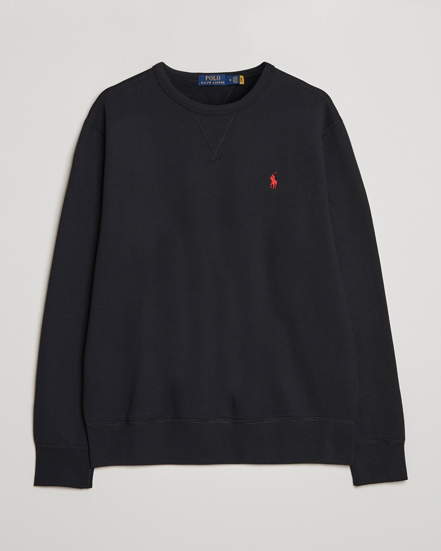Polo Ralph Lauren Crew Neck Sweatshirt Polo Black – Musta