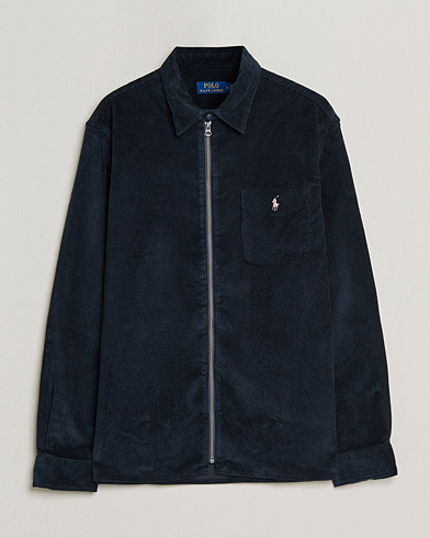 Mies |  | Polo Ralph Lauren | Corduroy Full Zip Overshirt Navy