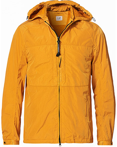 Mies | Ohuet takit | C.P. Company | Chrome Garment Dyed Nylon Hooded Overshirt Orange