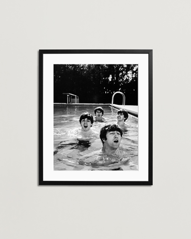Mies | Sonic Editions | Sonic Editions | Framed Beatles Taking A Dip