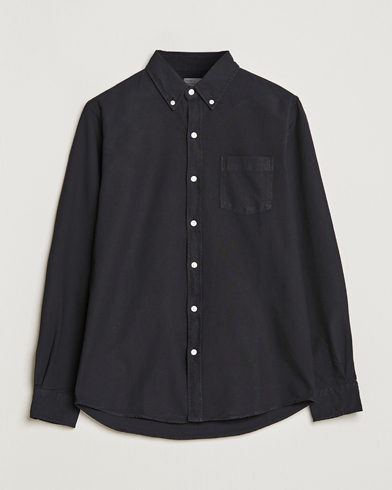 Mies | Oxford-paidat | Colorful Standard | Classic Organic Oxford Button Down Shirt Deep Black