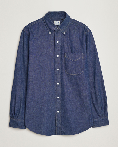 Mies | Japanese Department | orSlow | Denim Button Down Shirt One Wash
