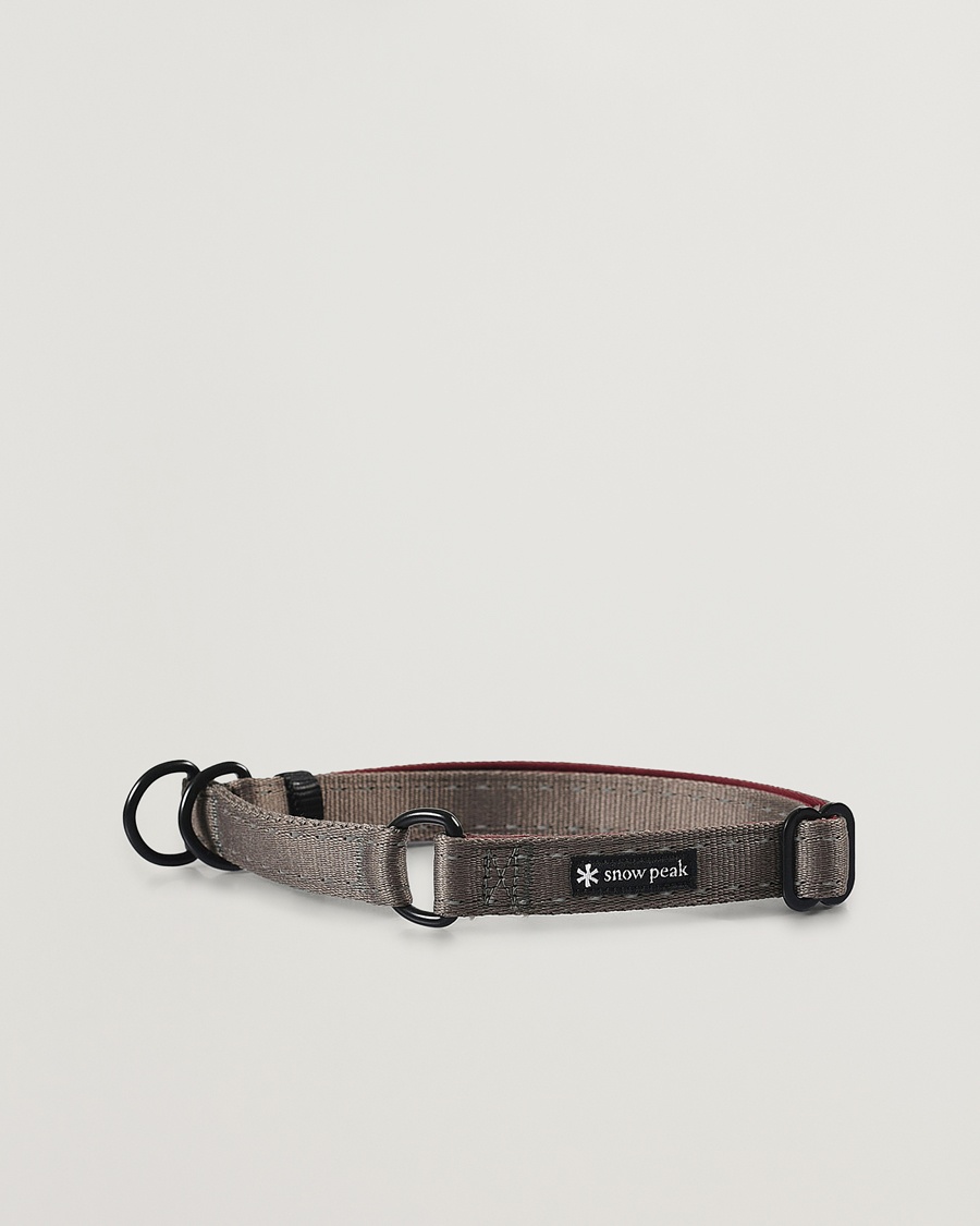 Snow Peak Dog Slip Collar Grey – Harmaa