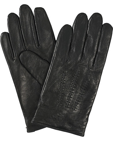 Hanskat |  Hainz Leather Gloves Black