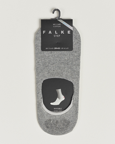  |  Casual High Cut Sneaker Socks Light Grey Melange