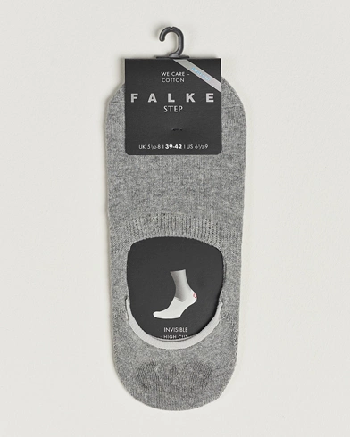 Mies | Basics | Falke | Casual High Cut Sneaker Socks Light Grey Melange