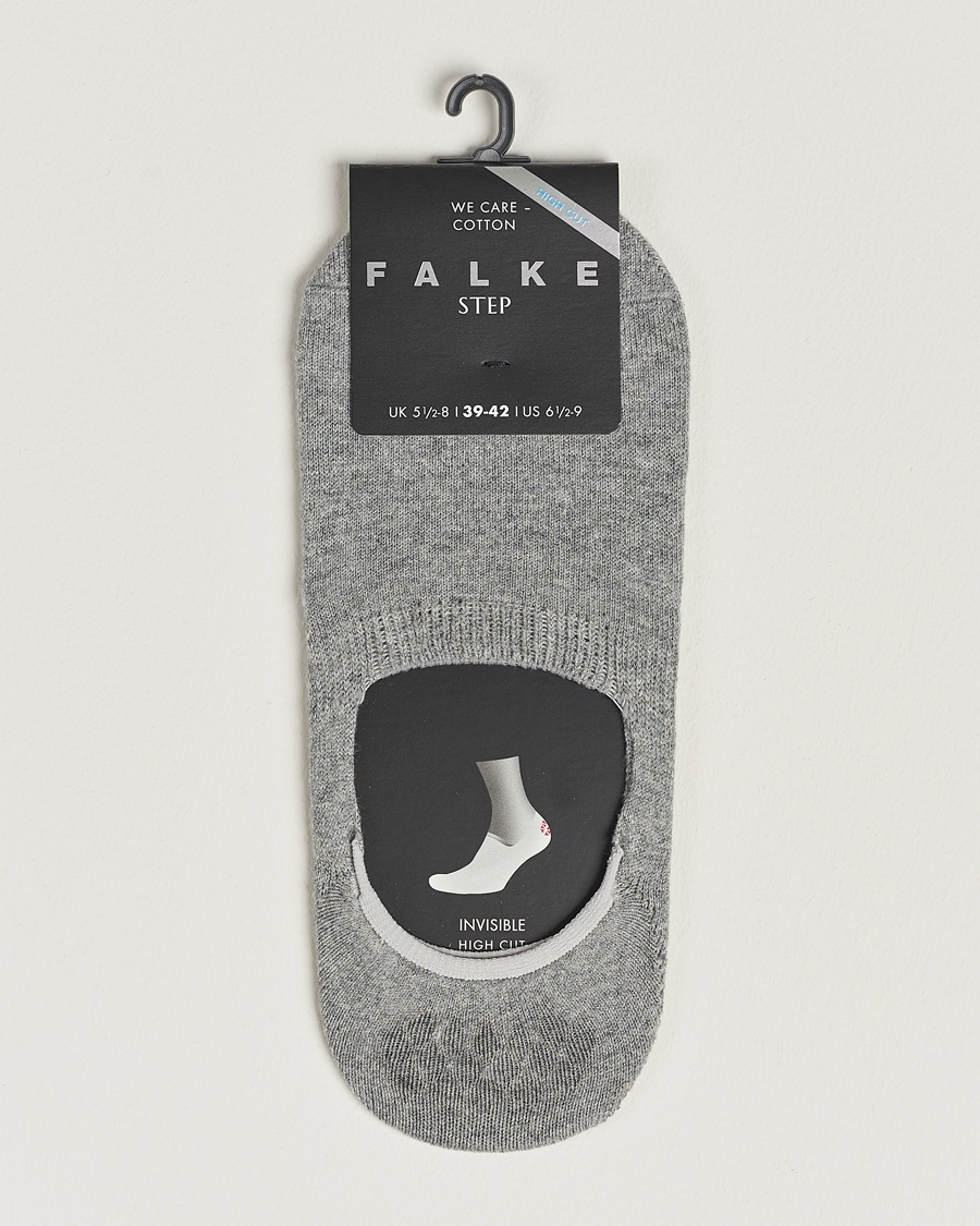 Falke Casual High Cut Sneaker Socks Light Grey Melange – Harmaa