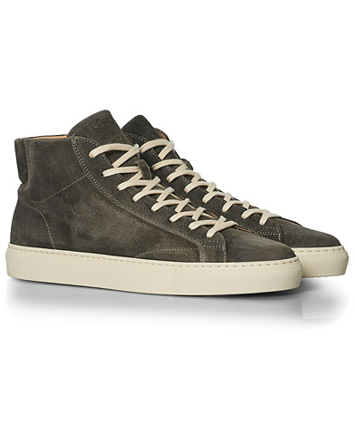 Sweyd 100\'s High Top Suede Sneaker Iron
